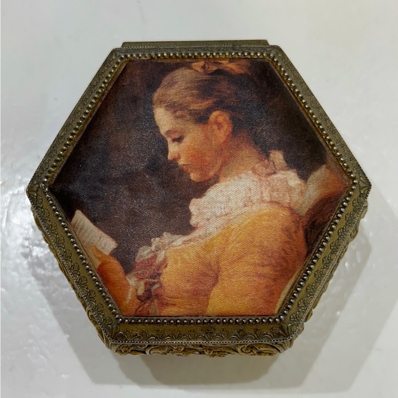 Unique Vintage Gift- Sankyo Music Trinket Jewelry Box - Picture 6 of 8